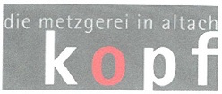 Logo Metzgerei Kopf